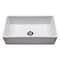 Msi Farmhouse White Single Bowl 33in X 18in Porcelain Undermount Kitchen Sink ZOR-PT-SNK-0015 - alternate 6